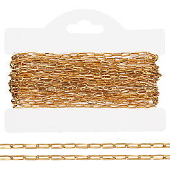 5M Stainless Steel Textured Cable Chains&nbsp;CHS-BBC0001-12