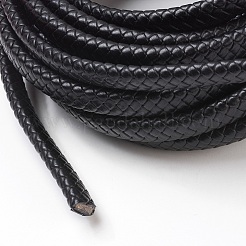Braided Leather Cord&nbsp;WL-F009-C01-12x6mm