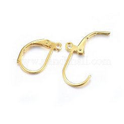 304 Stainless Steel Leverback Earring Findings&nbsp;STAS-P210-31G