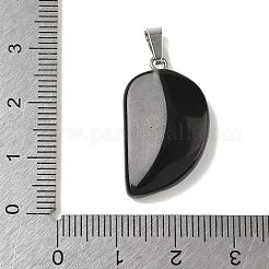 Natural & Synthetic Mixed Gemstone Carved Pendants&nbsp;G-P599-04P