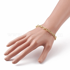 Brass Mariner Link Chain Bracelets&nbsp;BJEW-JB05816