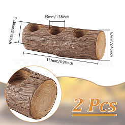 Wooden Candlestick&nbsp;AJEW-WH0591-167