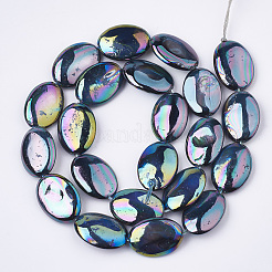 AB Color Freshwater Shell Beads Strands&nbsp;X-SHEL-S274-39A