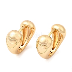 Brass Hoop Earrings&nbsp;EJEW-F391-03G