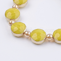 Opaque Glass Beads Strands&nbsp;EGLA-K013-04A