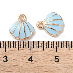 Alloy Enamel Pendants&nbsp;ENAM-O001-02D-G