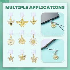 3Pcs Plastic Mobile Dustproof Plugs&nbsp;HJEW-SW00230-07