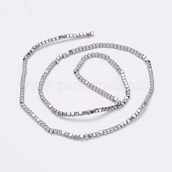 Electroplate Non-Magnetic Synthetic Hematite Strands&nbsp;G-K259-19