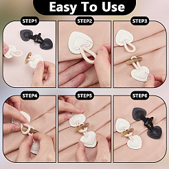 12Pcs Resin & Imitation Leather Toggle Buckle&nbsp;AJEW-PH0006-49A-01