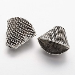 Tibetan Style Alloy Bead Cones&nbsp;PALLOY-F133-21AS