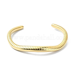 Ion Plating(IP) 304 Stainless Steel Snakes Cuff Bangles&nbsp;BJEW-G693-02G