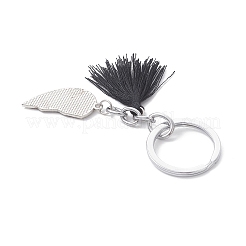 2Pcs Alloy Split Pendant Keychains&nbsp;KEYC-JKC01444-03