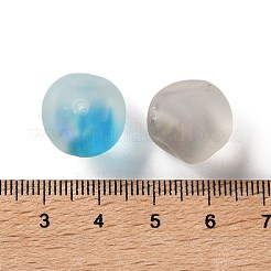 Frosted & Luminous Transparent Resin Beads&nbsp;RESI-I340-01