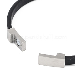 Microfiber Leather ID Cord Bracelets&nbsp;BJEW-P328-02P