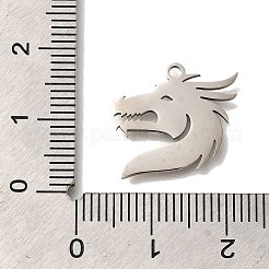 201 Stainless Steel Pendants&nbsp;STAS-R136-28P