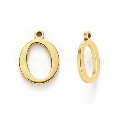 PVD Vacuum Plating 201 Stainless Steel Charms&nbsp;STAS-R105-1