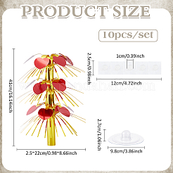 10Pcs Plastic Table Centerpiece Decoration&nbsp;FEPA-WH0008-003B