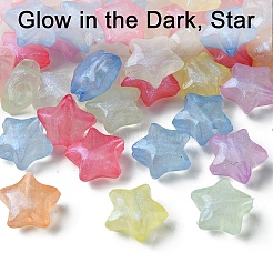 Luminous Acrylic Beads&nbsp;OACR-YW0001-86