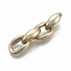 Spray Painted CCB Plastic Linking Rings&nbsp;CCB-R104-13A-02