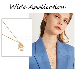 DIY 304 Stainless Steel Necklaces Kits&nbsp;DIY-UN0002-11G