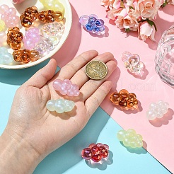 20Pcs 2 Styles Acrylic Beads&nbsp;PACR-YW0001-28