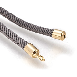 Nylon Twisted Cord Bracelet Making&nbsp;MAK-M025-116