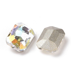 Light AB Style Glass Rhinestone Cabochons&nbsp;RGLA-J018-A-001LA
