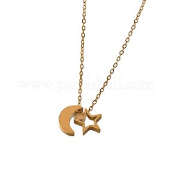 304 Stainless Steel Pendant Necklaces for Women&nbsp;WG5CF80-03