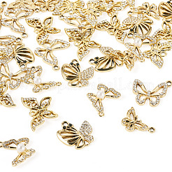 36Pcs 6 Styles UV Plating Alloy Pendants&nbsp;FIND-TA0007-88