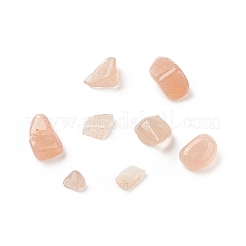 Natural Peach Moonstone Chips Beads&nbsp;X-G-O103-26