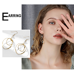 304 Stainless Steel Earring Hook Findings&nbsp;STAS-UN0004-72G