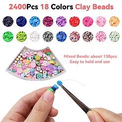 DIY Preppy Bracelet Making Kit&nbsp;DIY-YW0007-64