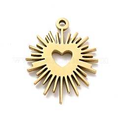 Ion Plating(IP) 304 Stainless Steel Glaze Manual Polishing Pendants&nbsp;STAS-G030-23G