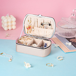 PU Leather Jewelry Storage Box&nbsp;LBOX-TAC0001-01C
