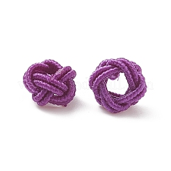 100Pcs Nylon Cord Woven Beads&nbsp;NWIR-XCP0001-12