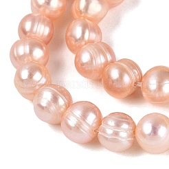 Natural Cultured Freshwater Pearl Beads Strands&nbsp;PEAR-N013-06G-03