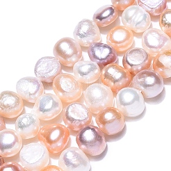 Natural Cultured Freshwater Pearl Beads Strands&nbsp;LS-PEAR-T003-10