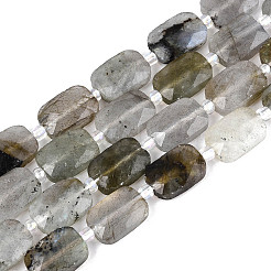 Natural Labradorite Beads Strands&nbsp;G-T139-75