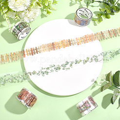 6Rolls 6 Styles Story of Four Seasons PET Self-Adhesive Stickers&nbsp;DIY-ME0003-68