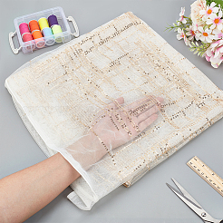 Polyester Lace Fabric&nbsp;DIY-WH0632-52