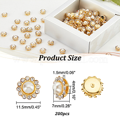 Flower Sew on Rhinestone&nbsp;DIY-NB0008-48