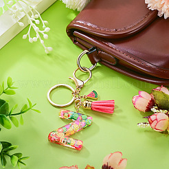 Fruit Series Letter Resin Keychains&nbsp;KEYC-TAC0033-02Z