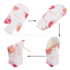 20Pcs 4 Colors Creative Portable Foldable Paper Box&nbsp;CON-MB0001-09