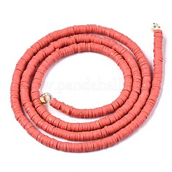 Handmade Polymer Clay Beads Strand&nbsp;CLAY-T018-03