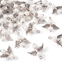 20Pcs 20 Style Glass Pearl Pendants&nbsp;PALLOY-TAC0142