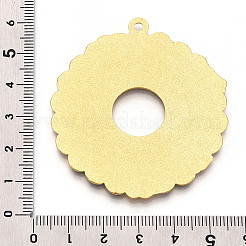 Rack Plating Alloy Enamel Big Pendants&nbsp;ENAM-N056-394D-G