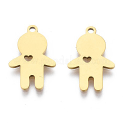 Ion Plating(IP) 201 Stainless Steel Pendants&nbsp;STAS-T044-268G