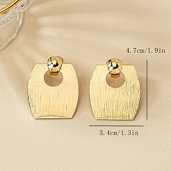Iron Dangle Stud Earrings&nbsp;FS-WGCF112-01