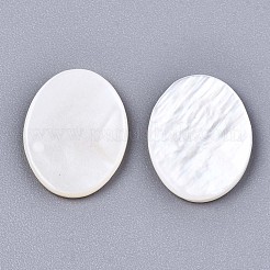 Natural Freshwater Shell Cabochons&nbsp;SHEL-S276-134B-01
