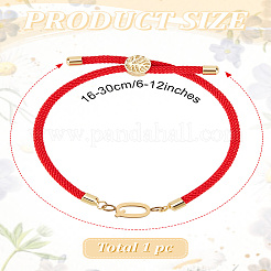 1Pc Adjustable Nylon Cord Slider Bracelets for Women&nbsp;BJEW-LP0001-32Q-02